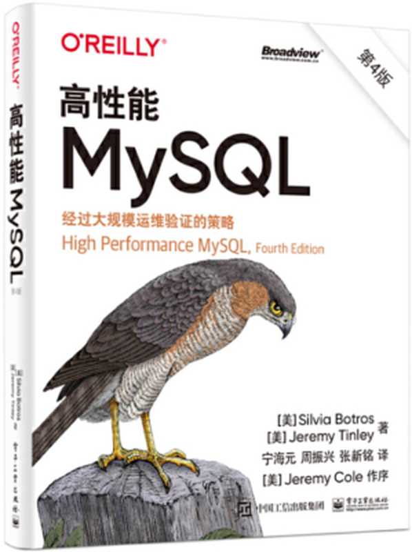 高性能MySQL（第4版）（Jeremy Tinley（杰里米·廷利） （美）Silvia Botros（西尔维亚·博特罗斯））（电子工业出版社 2022）