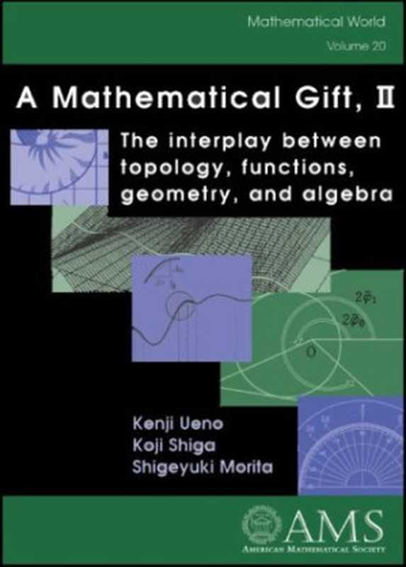 A mathematical gift， 2， interplay between topology， functions， geometry， and algebra（Kenji Ueno， Koji Shiga， Shigeyuki Morita）（American Mathematical Society 2004）