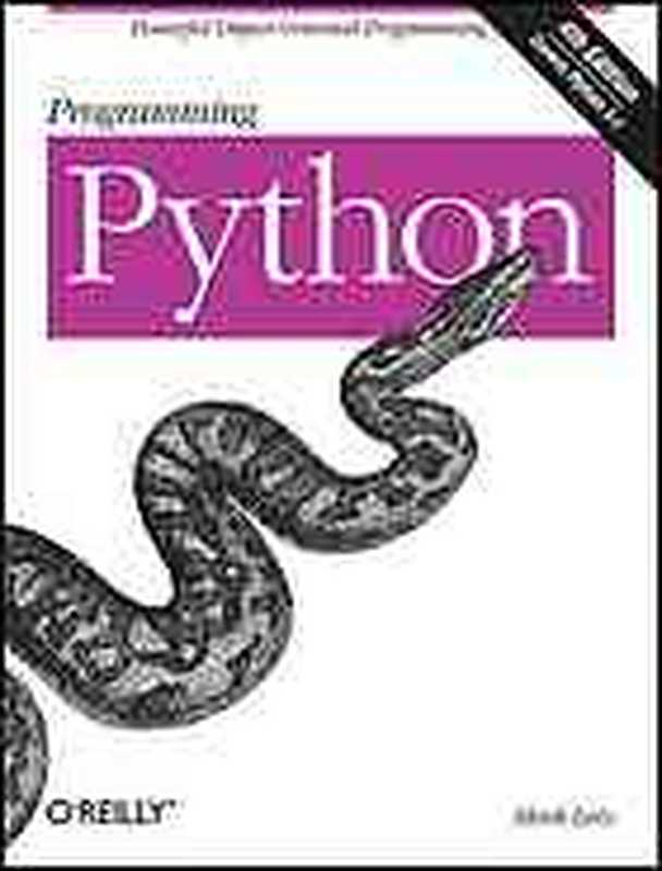 Programming Python（Mark Lutz ）（O