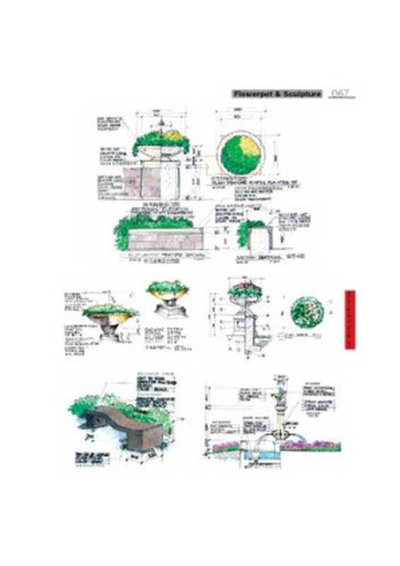 手绘景观：细部设计手册（葛学朋）（华中科技大学出版社 2014）