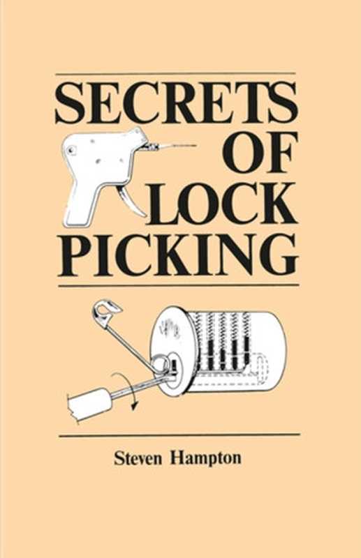 Secrets of Lock Picking（Steven Hampton）（Paladin Press 1987）