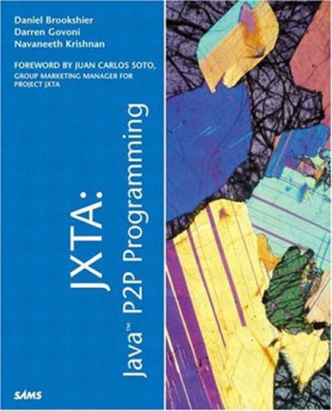 JXTA： Java P2P Programming（Daniel Brookshier， Darren Govoni， Navaneeth Krishnan， Juan Carlos Soto）（Sams 2002）