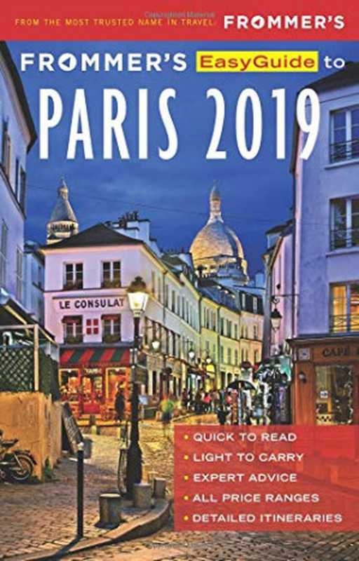 Frommer’s EasyGuide to Paris 2019（Anna E. Brooke）（FrommerMedia 2018）