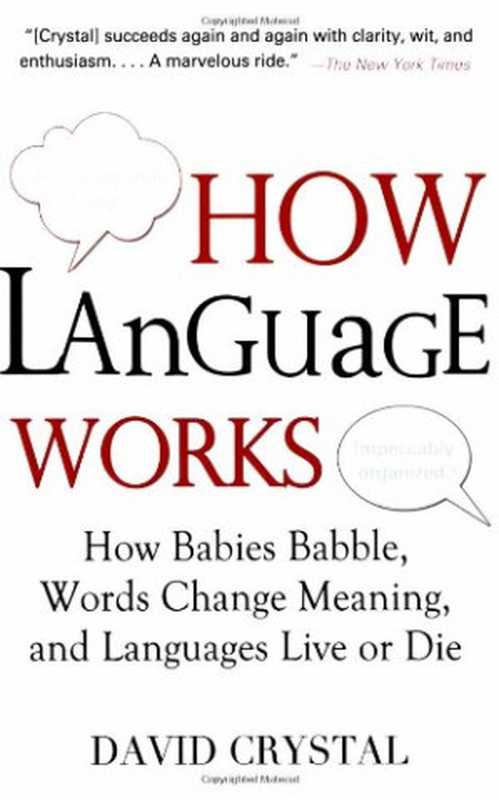 How Language Works（David Crystal）（Penguin 2007）