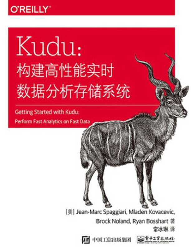 Kudu：构建高性能实时数据分析存储系统（（美）吉恩-马克·斯帕加里（Jean-Marc Spaggiari）等 著）（电子工业出版社 2019）