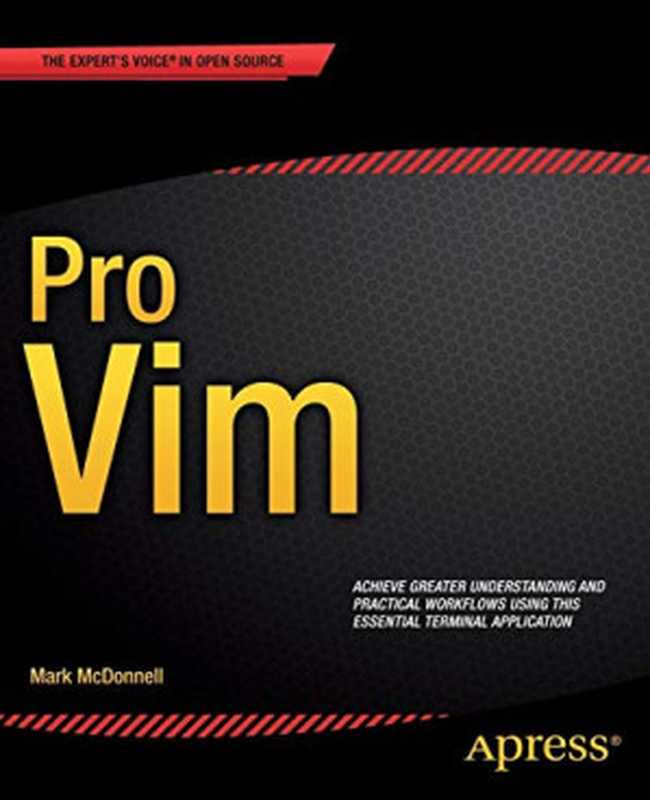 Pro Vim（Mark McDonnell）（Apress 2014）