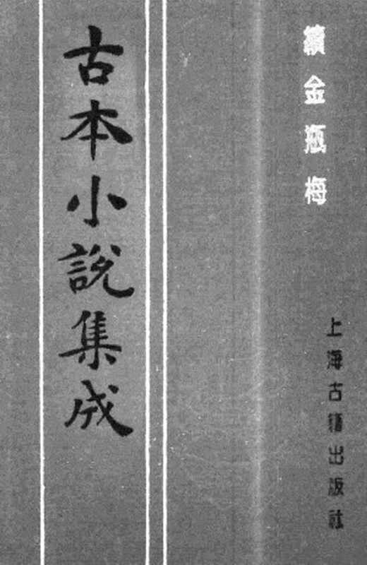 古本小说集成 1074 [清]紫阳道人编-续金瓶梅（顺治刊本）（四）（上海古籍出版社1994）（[清]紫阳道人编）（2017）