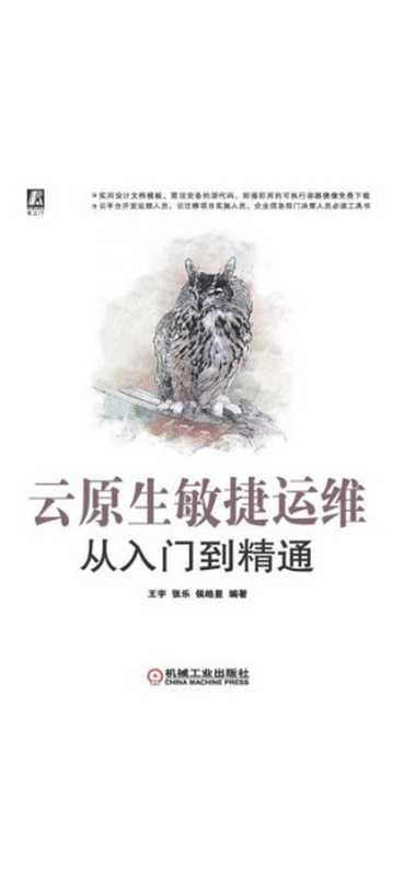 云原生敏捷运维从入门到精通（王宇，张乐，侯皓星 编著）（机械工业出版社 2019）