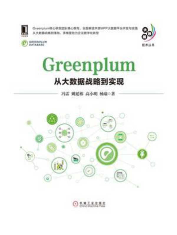 Greenplum：从大数据战略到实现 2019（冯雷）（机械工业出版社 2019）