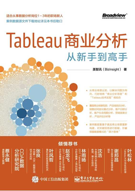 Tableau商业分析从新手到高手（美智讯（Bizinsight） 著 [著， 美智讯（Bizinsight）]）（电子工业出版社 2020）