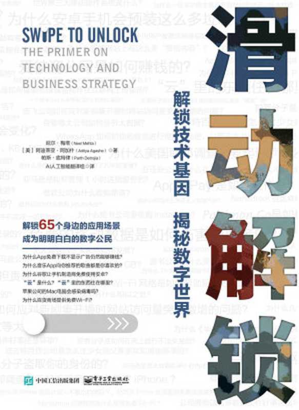 滑动解锁：解锁技术基因 揭秘数字世界（65个来自谷歌、微软和脸书的一线互联网商业和技术洞见，助你拿下大厂Offer）（尼尔·梅塔 & 阿迪蒂亚·阿加什 & 帕斯·底特律）（电子工业出版社 2019）