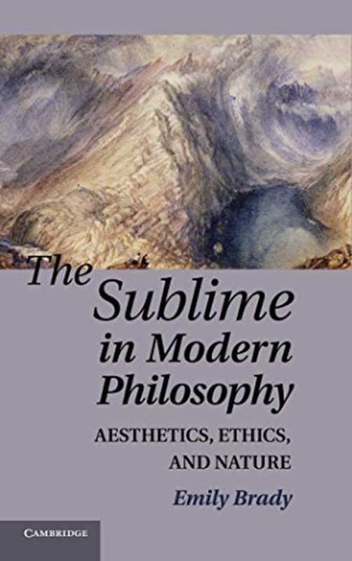 The Sublime in Modern Philosophy： Aesthetics， Ethics， and Nature（Emily Brady）（Cambridge University Press 2013）