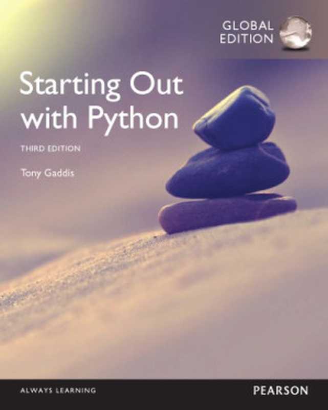 Starting Out With Python（Tony Gaddis）（Pearson 2015）