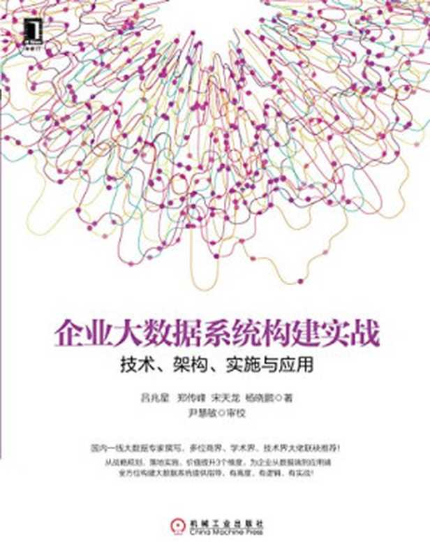 企业大数据系统构建实战：技术、架构、实施与应用（吕兆星， 郑传峰， 宋天龙， 杨晓鹏）（机械工业出版社 2017）