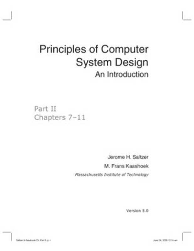 Principles of Computer System Design An Introduction Part II (MIT 6.004)（it-ebooks）（iBooker it-ebooks 2017）