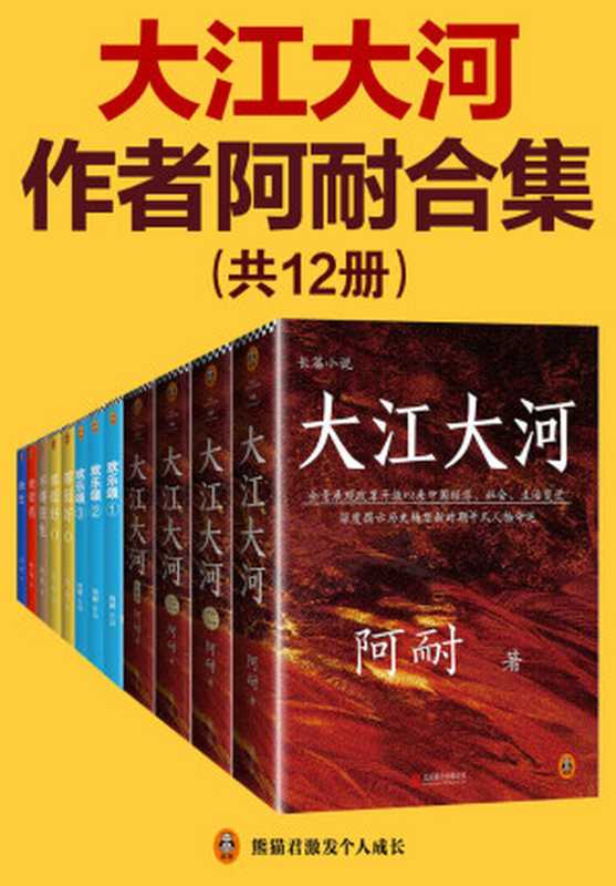 《大江大河》作者阿耐合集（共12册）（含《大江大河》(全4册)《欢乐颂》（全3册）《都挺好》(全2册)《不得往生》《食荤者》《余生》，阿耐出品，必是精品！作品改编影视剧均引起热议！）（阿耐）（2021）