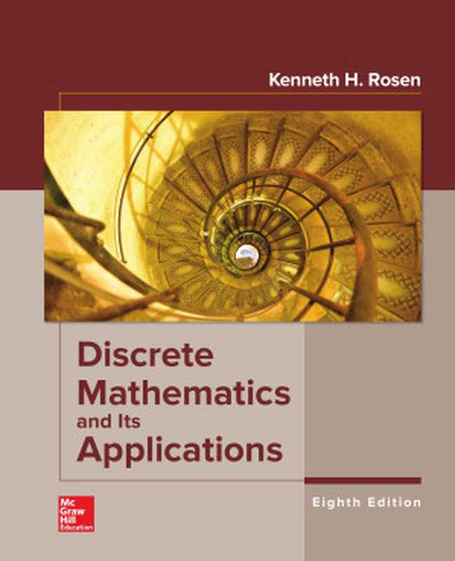 Discrete Mathematics and Its Applications， 8th Edition（Kenneth H. Rosen）（McGraw Hill 2019）