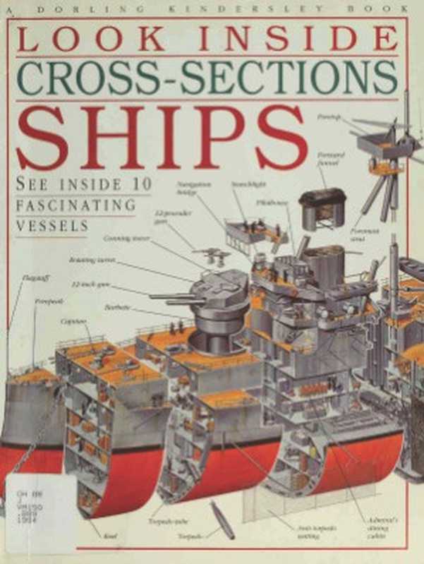 Look Inside Cross-Section Ships（Jonathan Potter）（DK， Dorling Kindersley 1994）