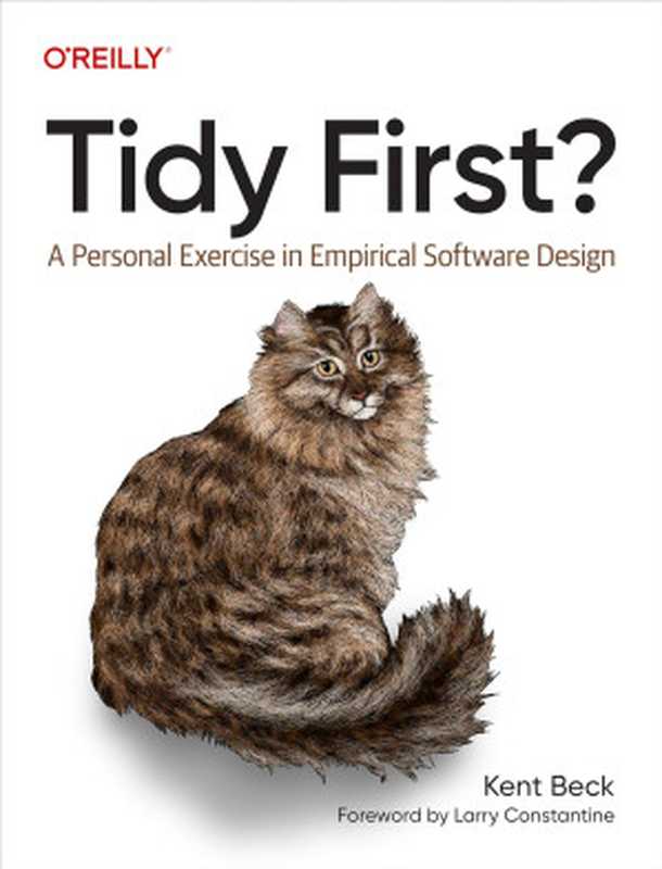 Tidy First ： A Personal Exercise in Empirical Software Design（Kent Beck）（O