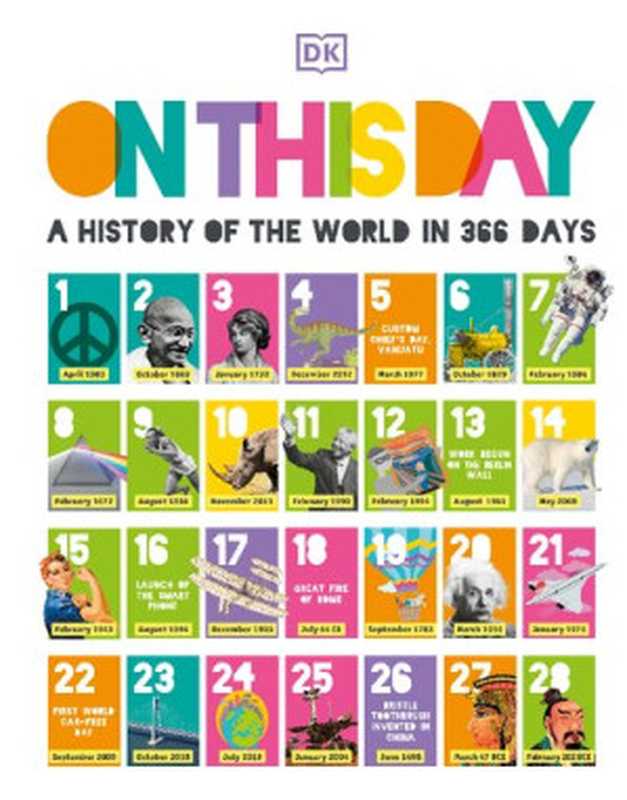 On This Day： A History of the World in 366 Days（Meghaa Gupta; Andrea Mills; Zaina Budaly; Amanda Wyatt; Upamanyu Das）（DK Children 2021）