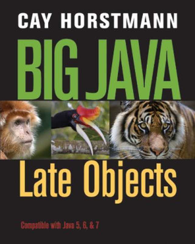 Big Java Late Objects（Cay S. Horstmann）（Wiley 2012）