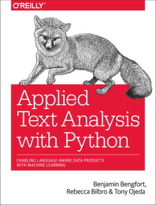 Applied Text Analysis with Python（Benjamin Bengfort）（O