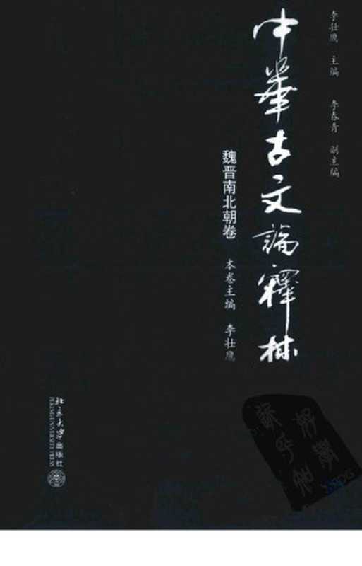 中华古文论释林 魏晋南北朝卷（李壮鹰主编）