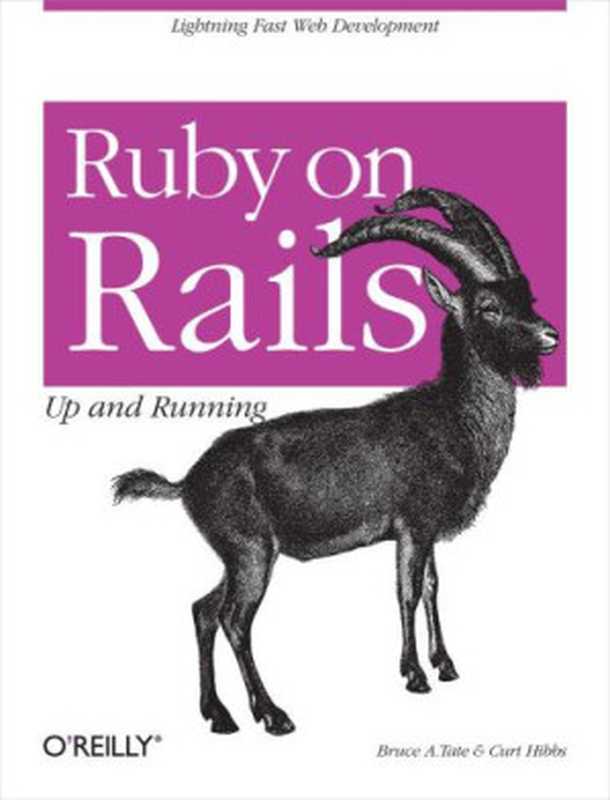 Ruby on Rails： Up and Running（Hibbs， Curt;New Bruce）（O