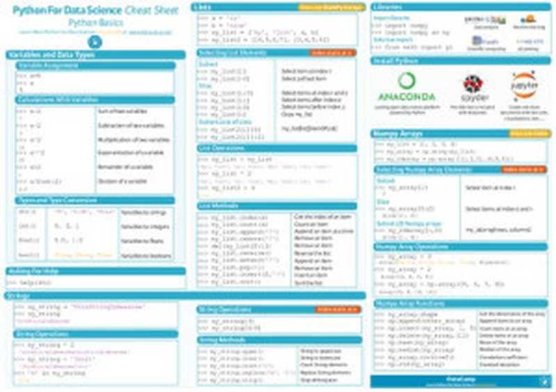 DataCamp PythonForDataScience（it-ebooks）（iBooker it-ebooks 2018）