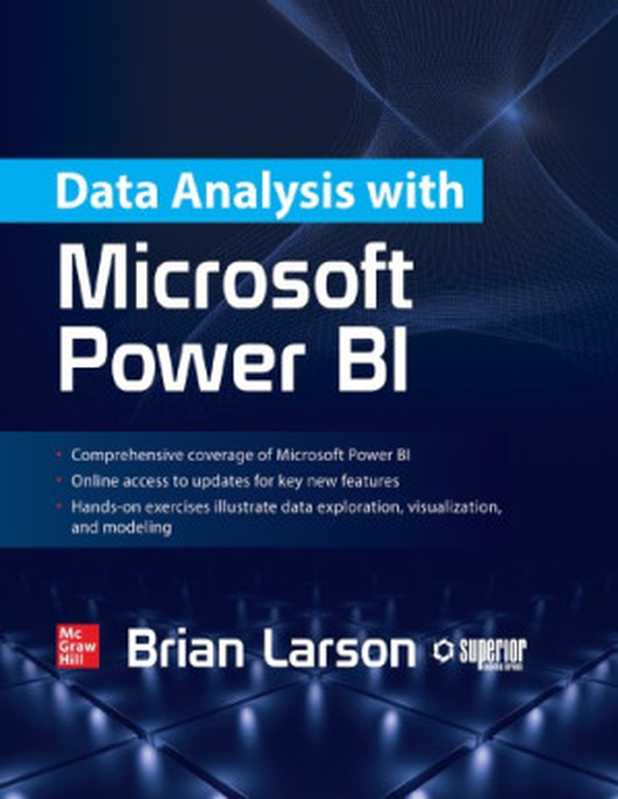 Data Analysis with Microsoft Power Bi（Brian Larson）（McGraw-Hill Education 2020）