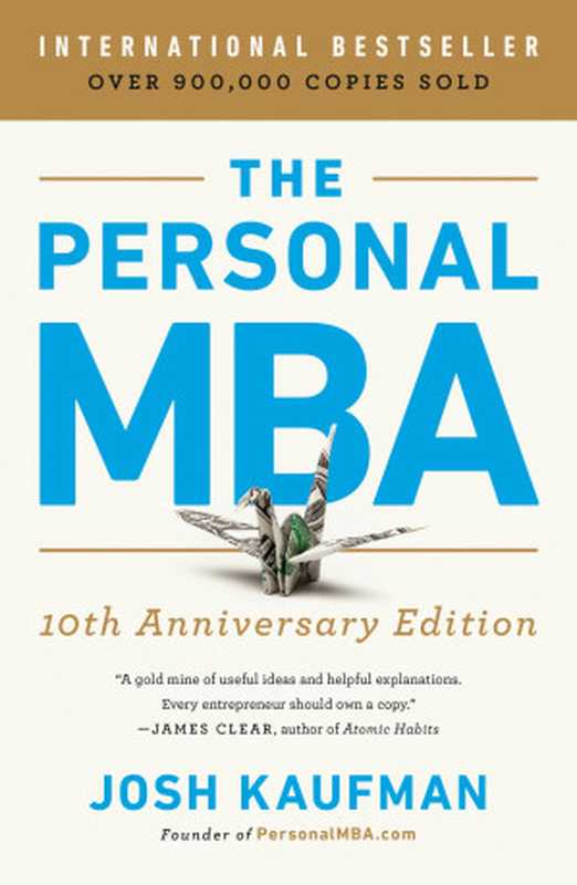 The Personal MBA（Josh Kaufman）（Penguin Publishing Group 2020）