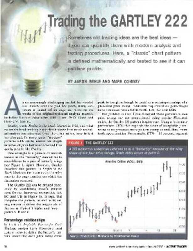 Trading the GARTLEY 222（Behle A.， Conwoy M.）（2003）