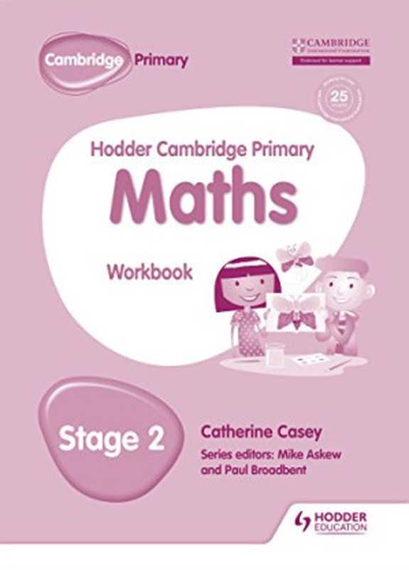 Hodder Cambridge Primary Maths Workbook 2（Catherine Casey）（Hodder Education 2017）