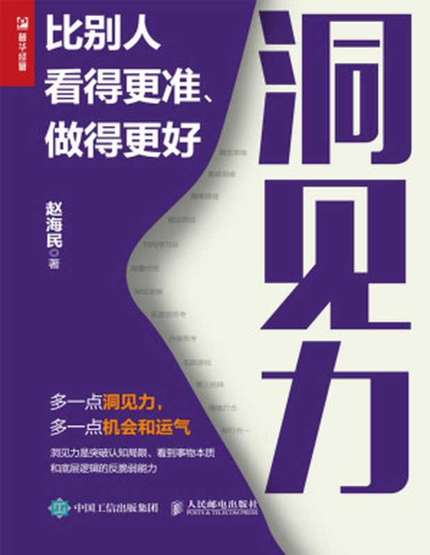 洞见力：比别人看得更准、做得更好（赵海民）（人民邮电出版社 2024）