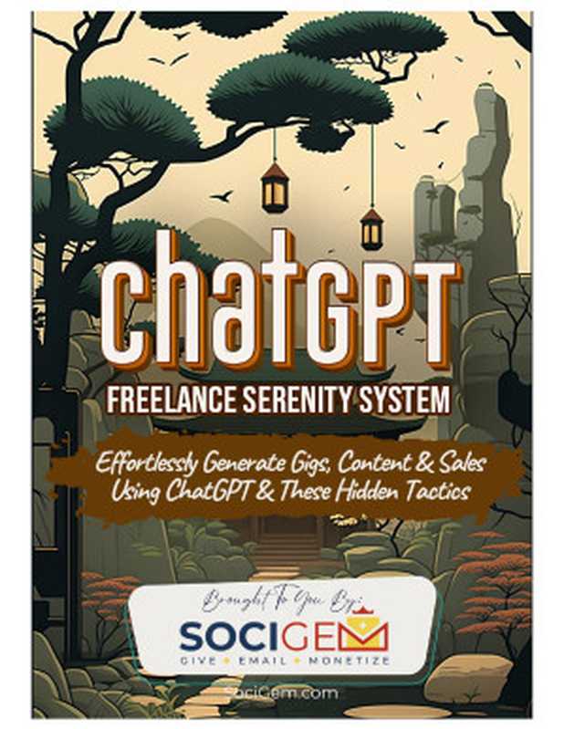 ChatGPT Freelance Serenity System（Cindy Donovan）（SociGem 2023）