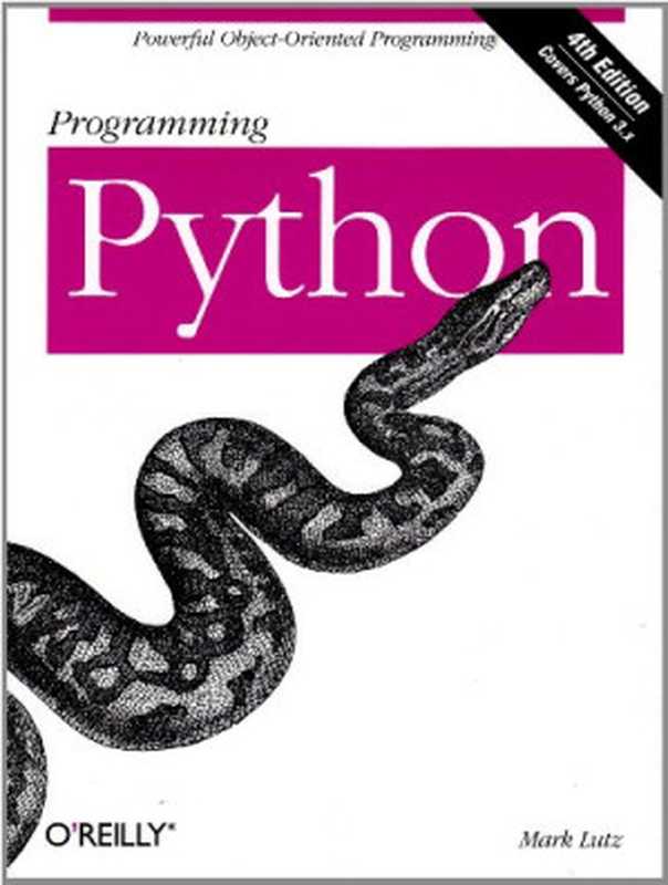 Programming Python（Mark Lutz）（O