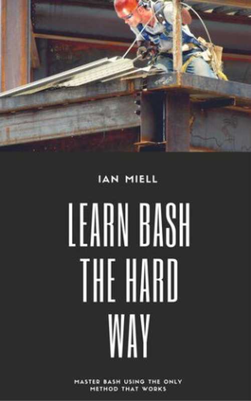 Learn Bash the Hard Way（Ian Miell）（leanpub.com 2018）