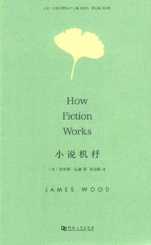 小说机杼 How Fiction Works（James Wood， 黄远帆）（河南大学出版社 2015）