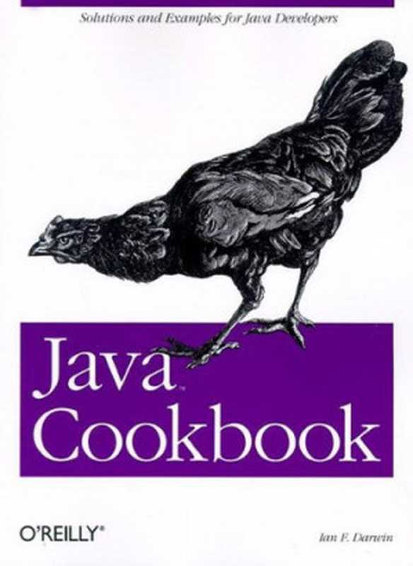 Java Cookbook（Ian F. Darwin）（O