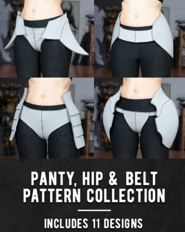 Panty， Hip & Belt Pattern Collection（Kamui Cosplay）