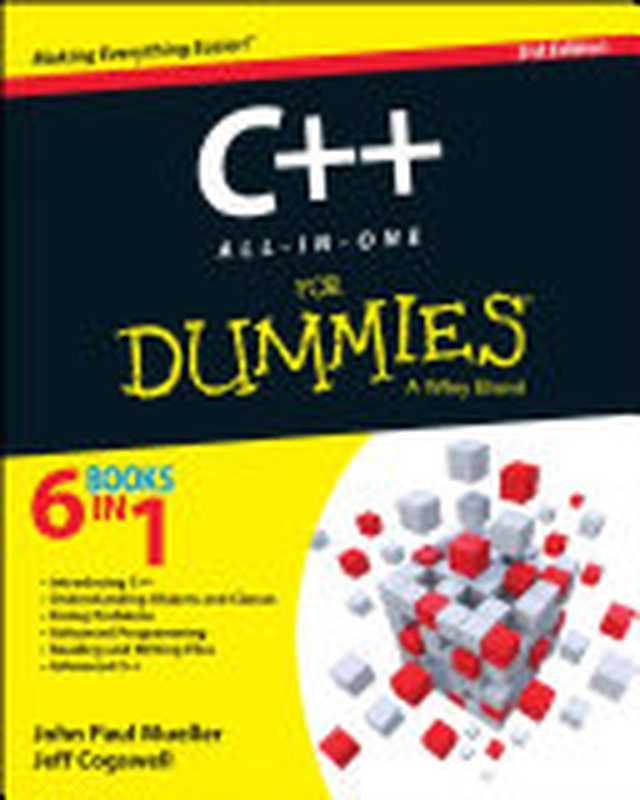 C++ All-in-One For Dummies（John Paul Mueller; Jeff Cogswell）（John Wiley & Sons 2014）