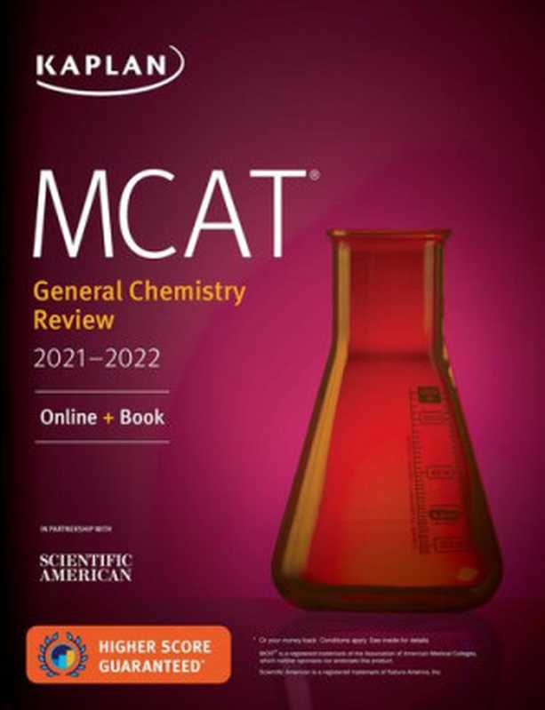 MCAT General Chemistry Review 2021-2022 (Kaplan Test Prep)（Kaplan Test Prep）（2020）