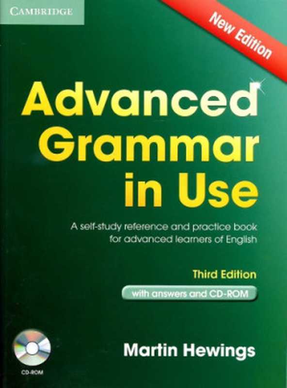 Advanced Grammar in Use with Answers（Martin Hewings）（Cambridge University Press 2013）