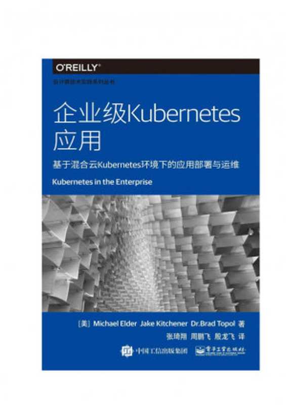 企业级Kubernetes应用（张琦翔、周鹏飞、殷龙飞）（电子工业出版社 2019）