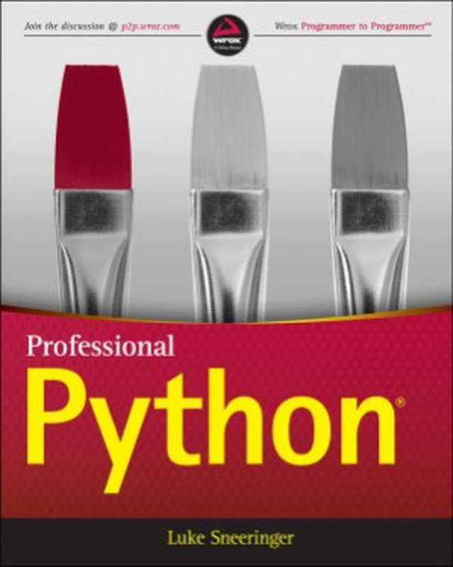 Professional Python（Luke Sneeringer）（Wrox 2016）