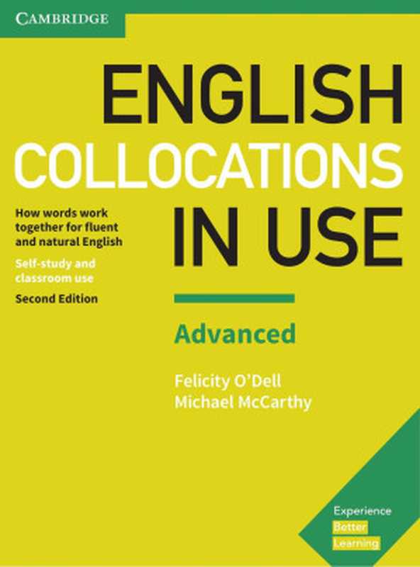 English Collocations in Use Advanced Book with Answers（Felicity O