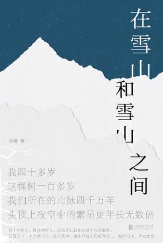 在雪山和雪山之间（乔阳）（北京联合出版有限公司 2020）