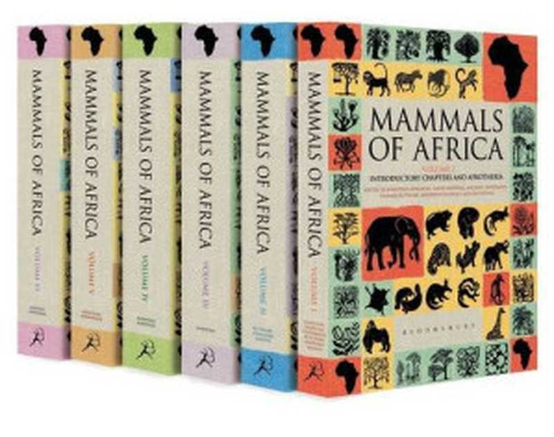 Mammals of Africa  Volumes I-VI（Jonathan Kingdon）（A&C Black 2013）