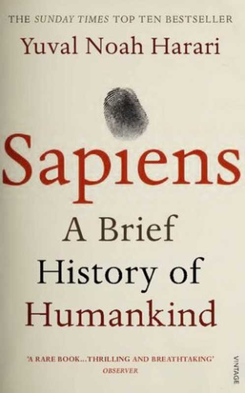 Sapiens  A Brief History of Humankind（Yuval N. Harari）（Signal Books 2014）