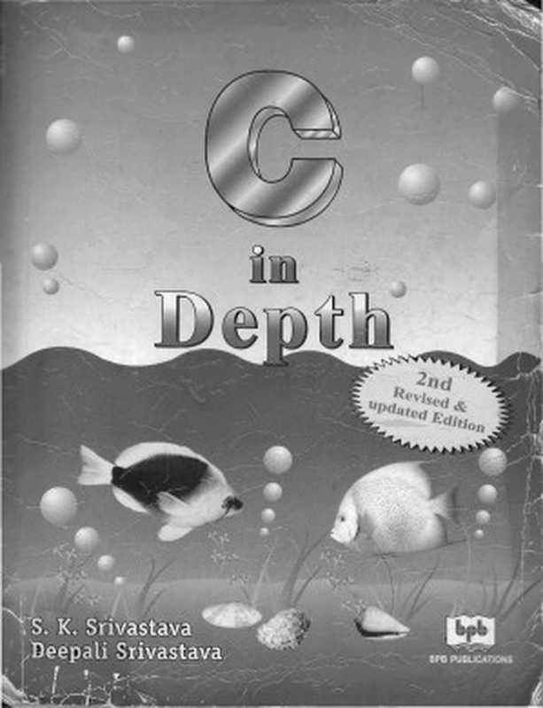 C In Depth（S.K. Srivastava; Deepali Srivastava）（BPB Publications 2019）